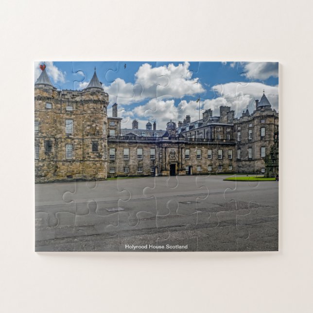 Holyrood House Scotland Jigsaw Puzzle (Horizontal)