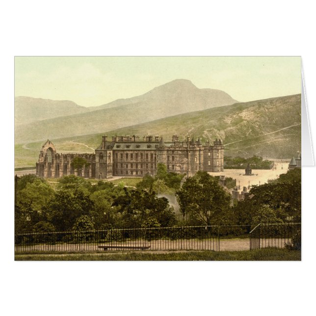 Holyrood Palace, Edinburgh, Scotland (Front Horizontal)