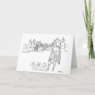 Holyrood Palace Scotland  Card
