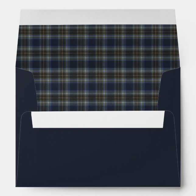 Holyrood Scottish Tartan  Envelope (Back (Bottom))