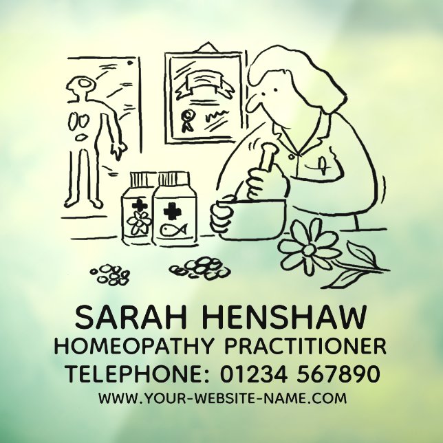 Homaeopathic Homaeopathy Practitioner Square (Sheet 3)