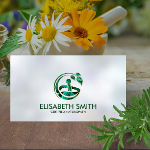 Homaeopathy - Herbal Medicine -naturopath Business Card