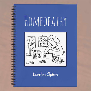 Homaeopathy Notes Record with Recipient's Name Notebook