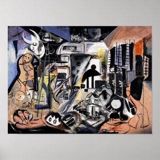 Homage Cubism POSTER / DESIGN by VinnyFish