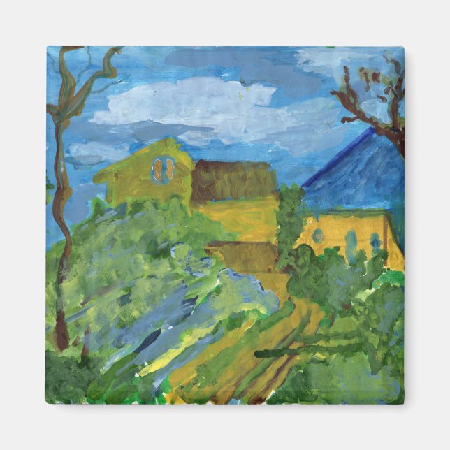 Homage to Cezanne magnet (Front)