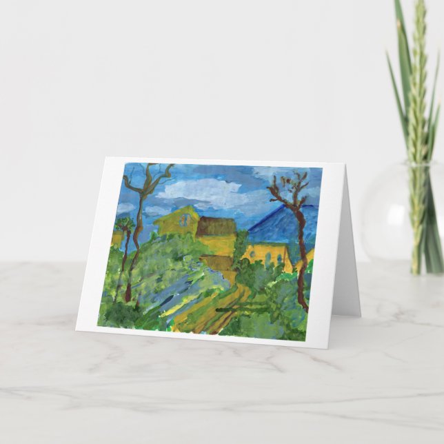 Homage to Cezanne note card (Front)