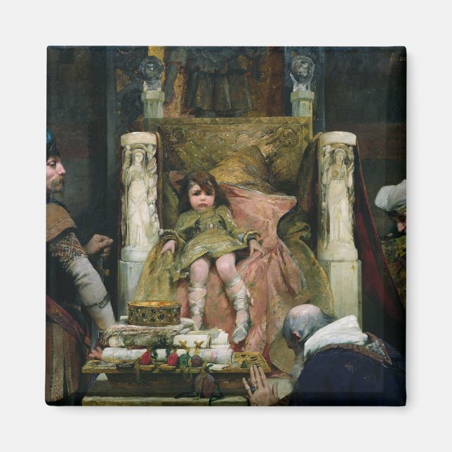 Homage to Clovis II Magnet (Front)