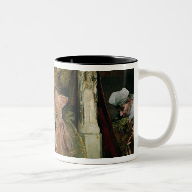 Homage to Clovis II Two-Tone Coffee Mug (Right)