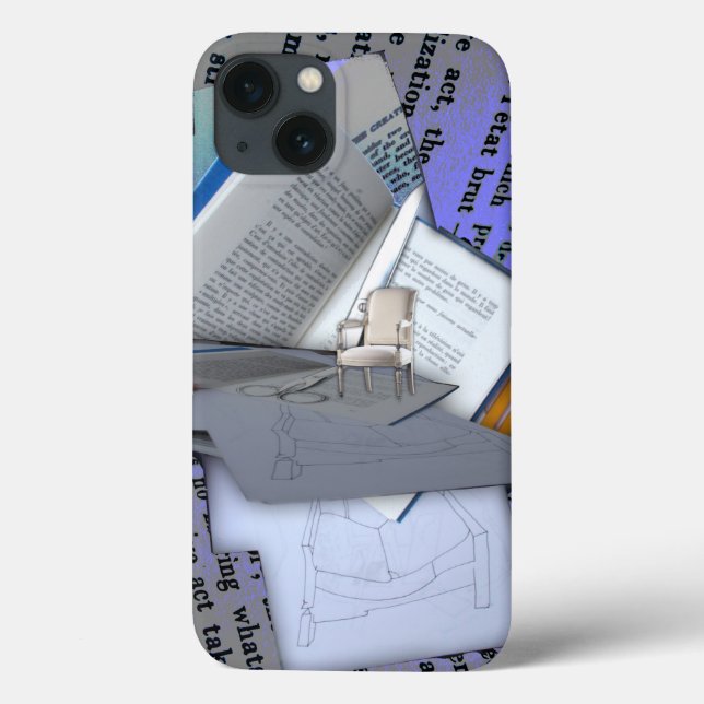 Homage to Duchamp Dada Collage - iPhone 6 Case (Back)