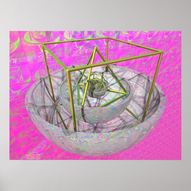 Homage To Kepler Poster (Front)