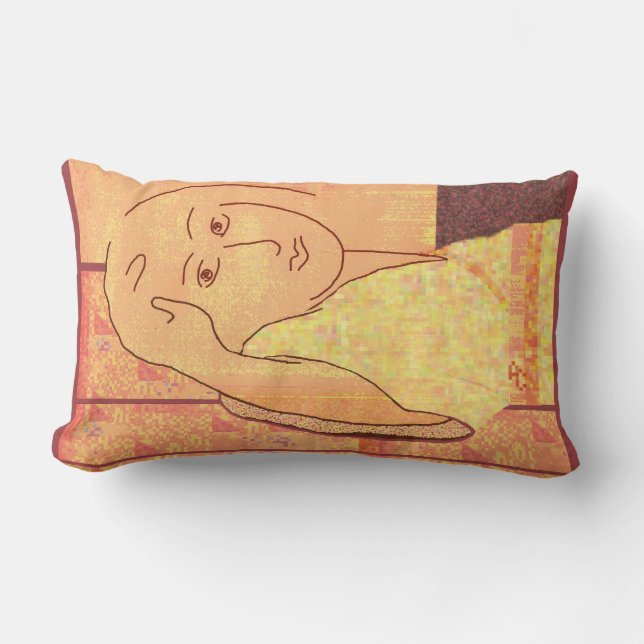 homage to matisse lumbar cushion (Front)