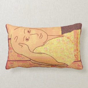 homage to matisse lumbar cushion