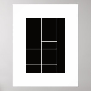 Homage to Mondrian 1.1 Poster