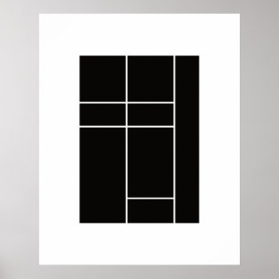 Homage to Mondrian 1.2 Poster