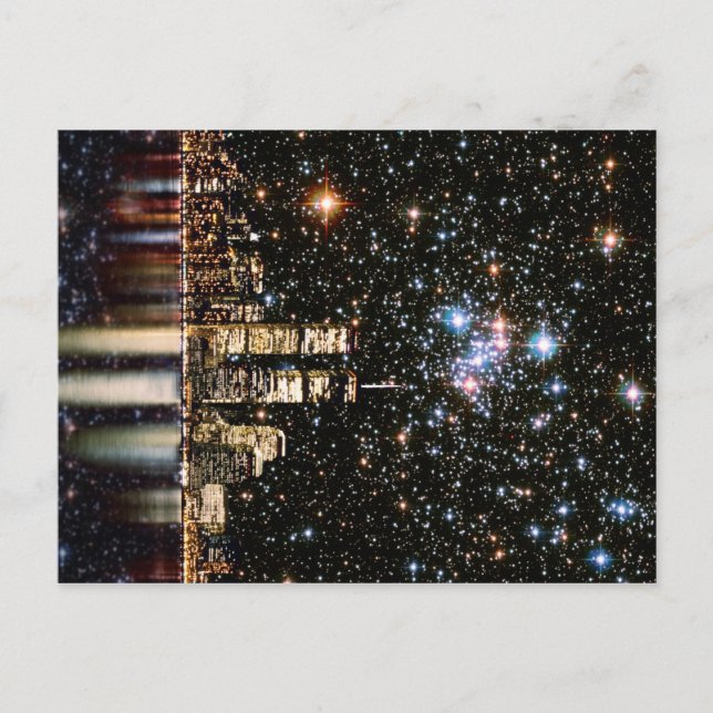 Homage to World Trade Centre. Postcard (Front)