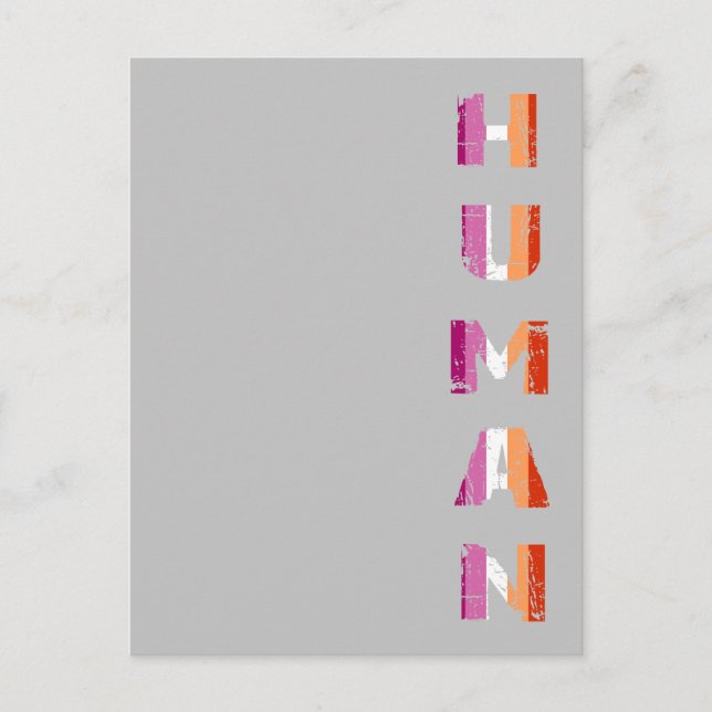 homan | Lesbian Pride postcard (Front)