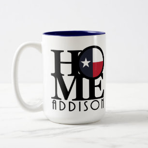 HOME Addison Texas 15oz Two-Tone Coffee Mug