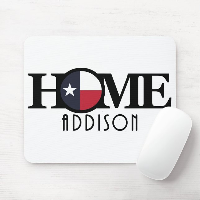 HOME Addison Texas Mouse Pad (With Mouse)