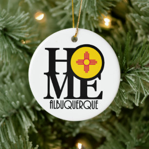 HOME Albequerque Ceramic Ornament