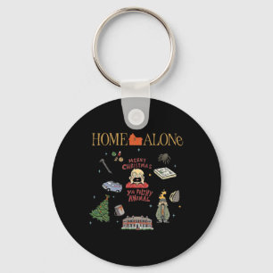 Home Alone Christmas Iconic Moments Doodle Chart  Key Ring