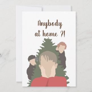 Home alone moder art thank you card