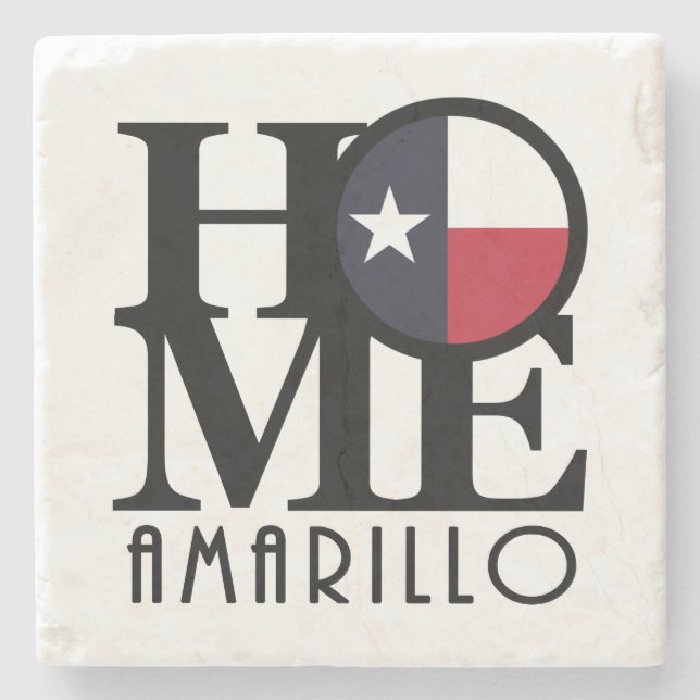 HOME Amarillo Stone Coaster (Front)