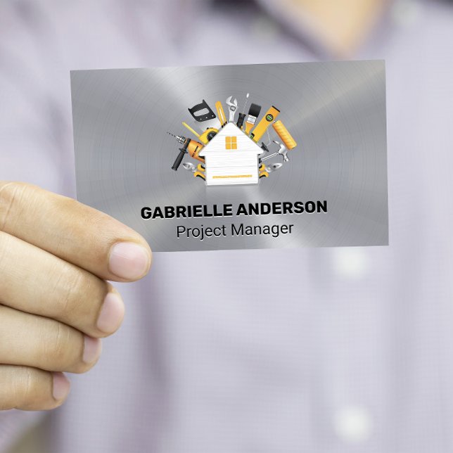 Home and Tools Business Card (Creator Uploaded)