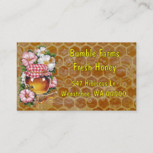 Home Apiary Thank You Card for packages