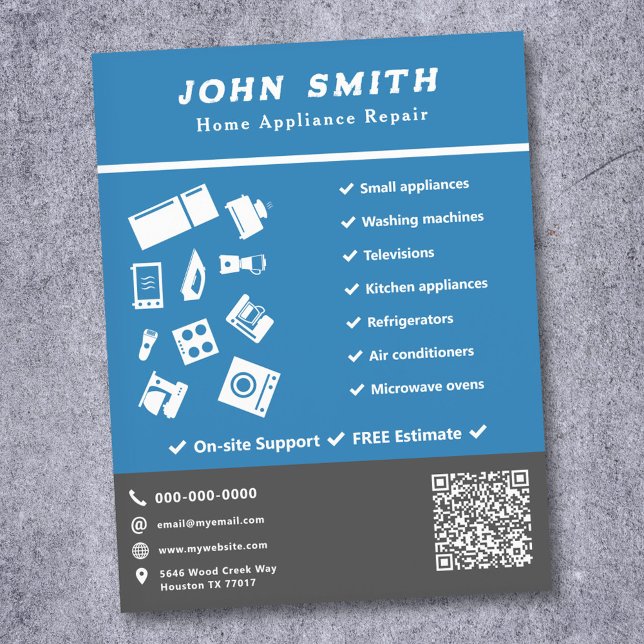 Home Appliance Repair Flyer (Home Appliance Repair Flyer)