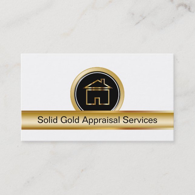 Home Appraisal Inspection Business Cards (Front)