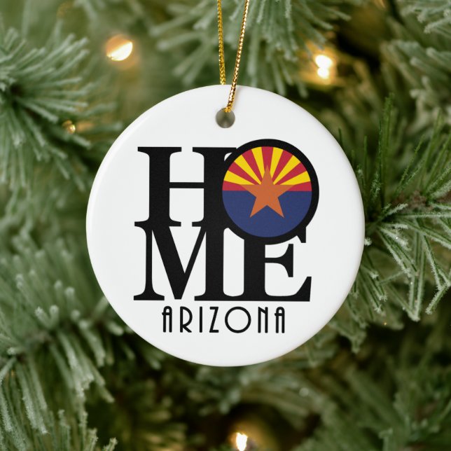HOME Arizona Ceramic Ornament (Tree)