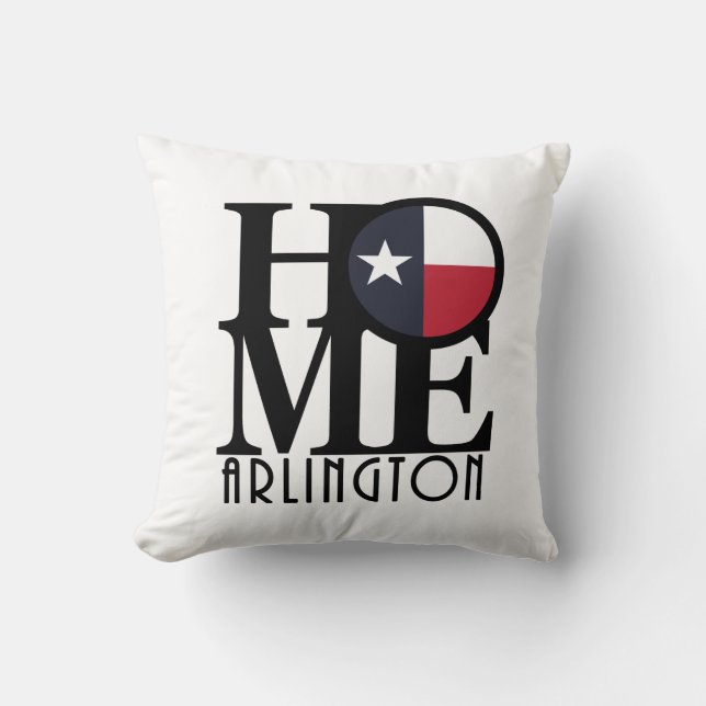 HOME Arlington Texas Cushion (Front)
