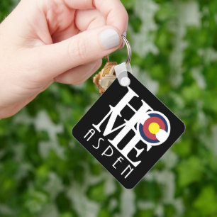HOME Aspen Colorado  Key Ring