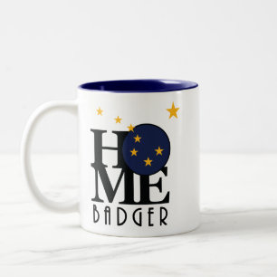 HOME Badger Alakska 11oz Two-Tone Coffee Mug