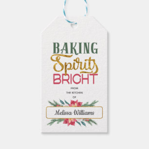 Home Baked Christmas Gift from your Kitchen Gift Tags