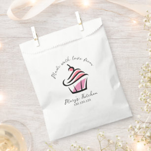 Home Bakery Pupcakes Small Business Favour Bag