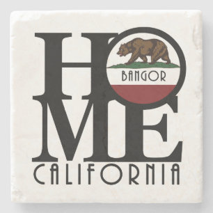 HOME Bangor California Stone Coaster