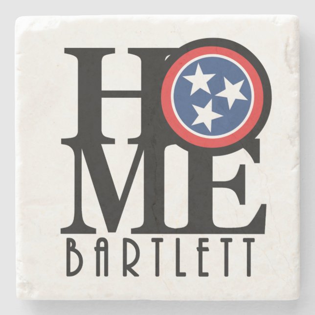 HOME Bartlett TN Stone Coaster (Front)