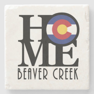 HOME Beaver Creek Stone Coaster