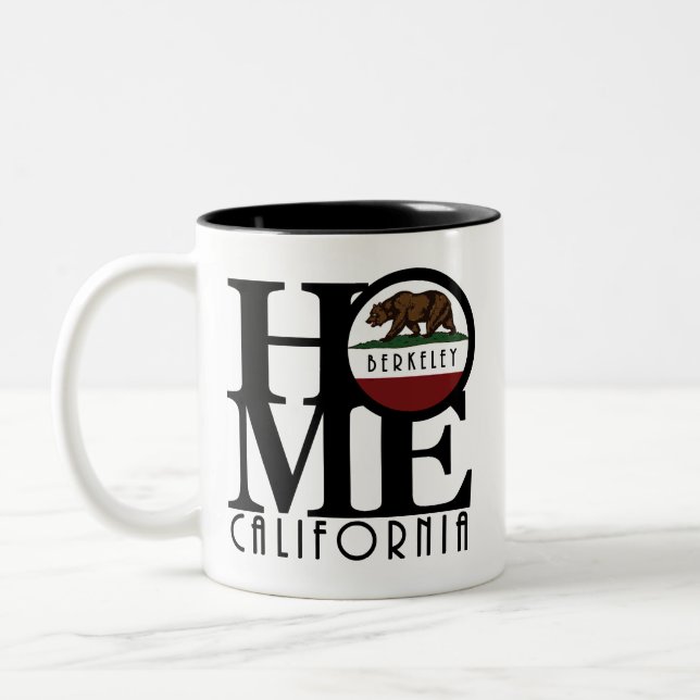 HOME Berkeley California 11oz Two-Tone Coffee Mug (Left)