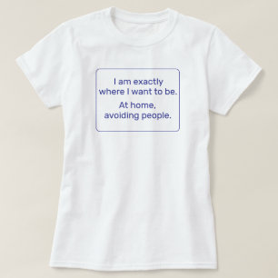 Home (blue) T-Shirt