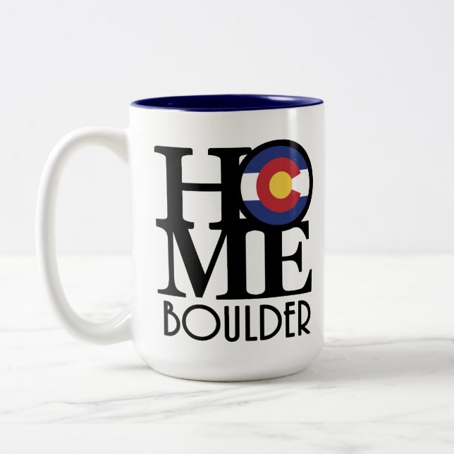HOME Boulder 15oz Two-Tone Coffee Mug (Left)