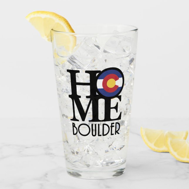 HOME Boulder Colorao Glass (Front Ice)