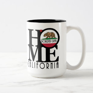 HOMe Boulder Creek California 15oz Two-Tone Coffee Mug