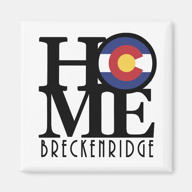 HOME  Breckenridge Magnet (Front)