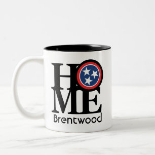 HOME Brentwood Two-Tone Coffee Mug