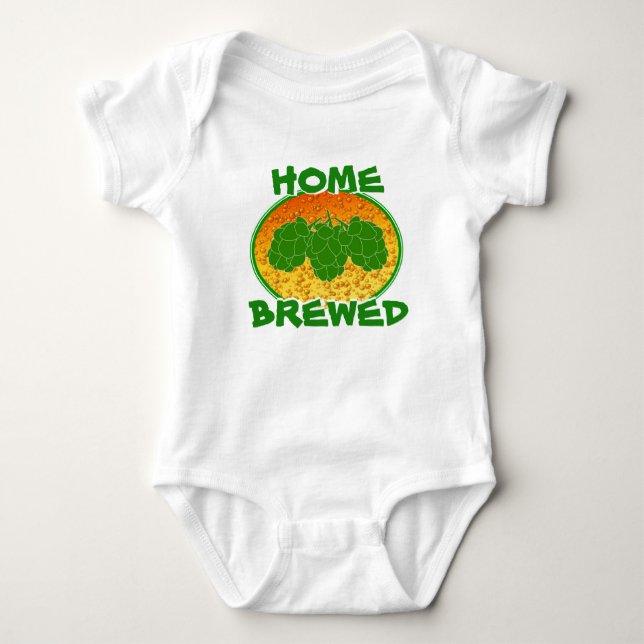 Home-Brewed Baby Romper Baby Bodysuit (Front)