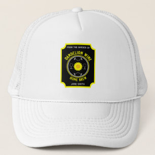 Home Brewed Dandelion Wine Custom Trucker Hat