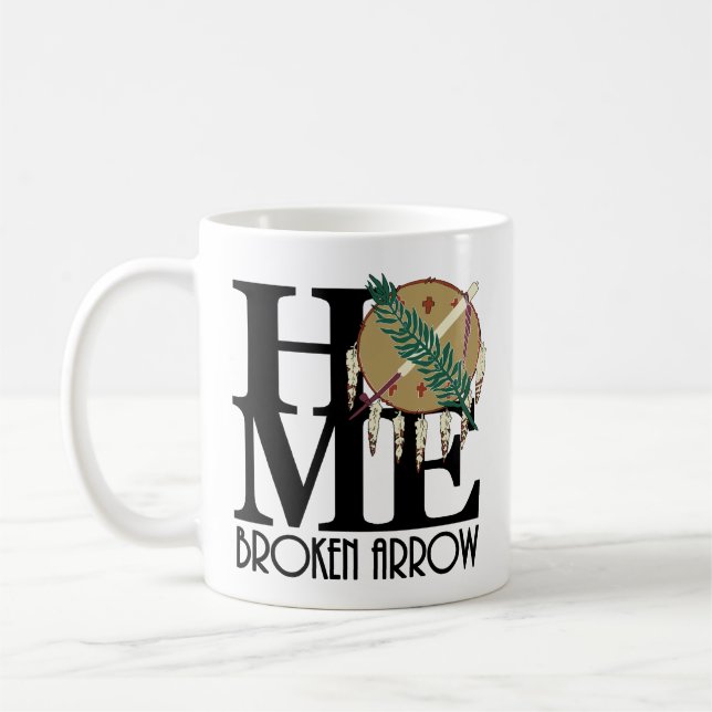HOME Broken Arrow 11oz Coffee Mug (Left)