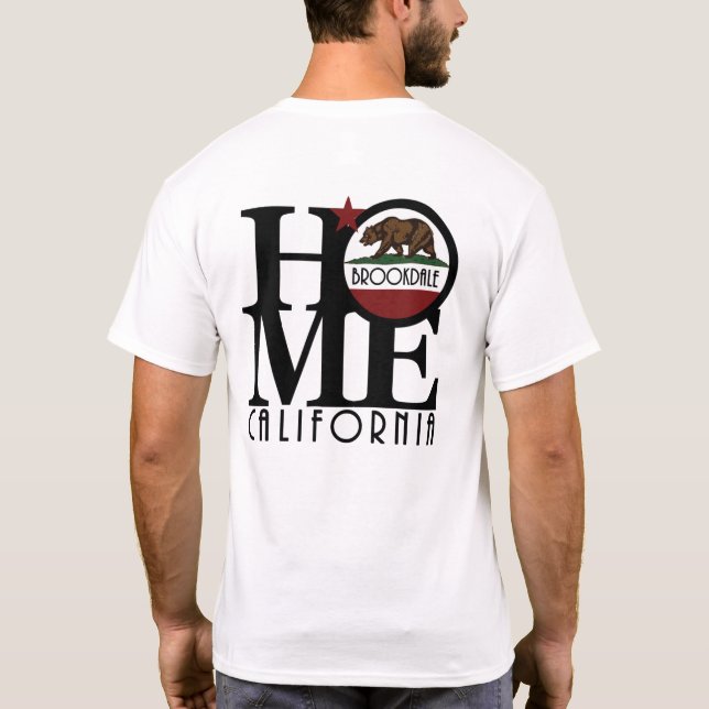 HOME Brookdale (back print) T-Shirt (Back)